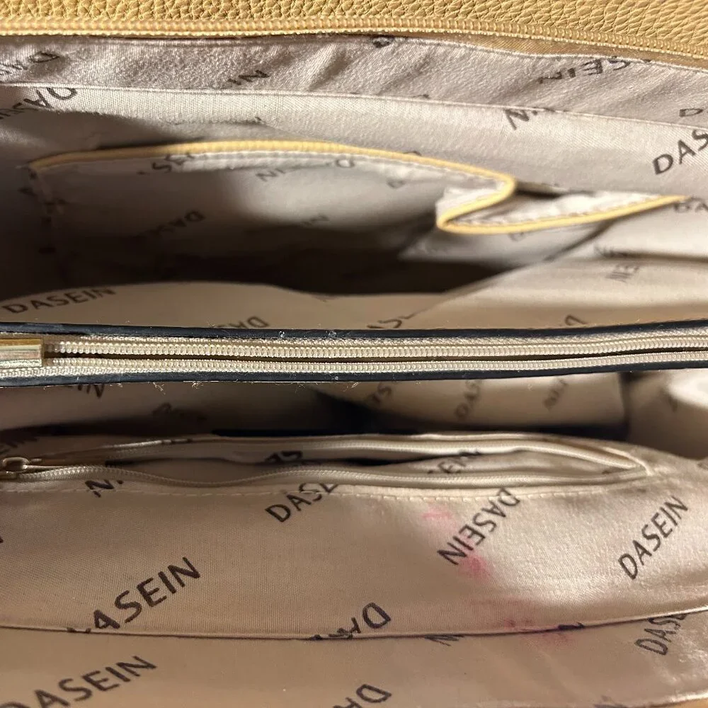 Dasein Pebbled Leather Bag - Picture 9 of 9